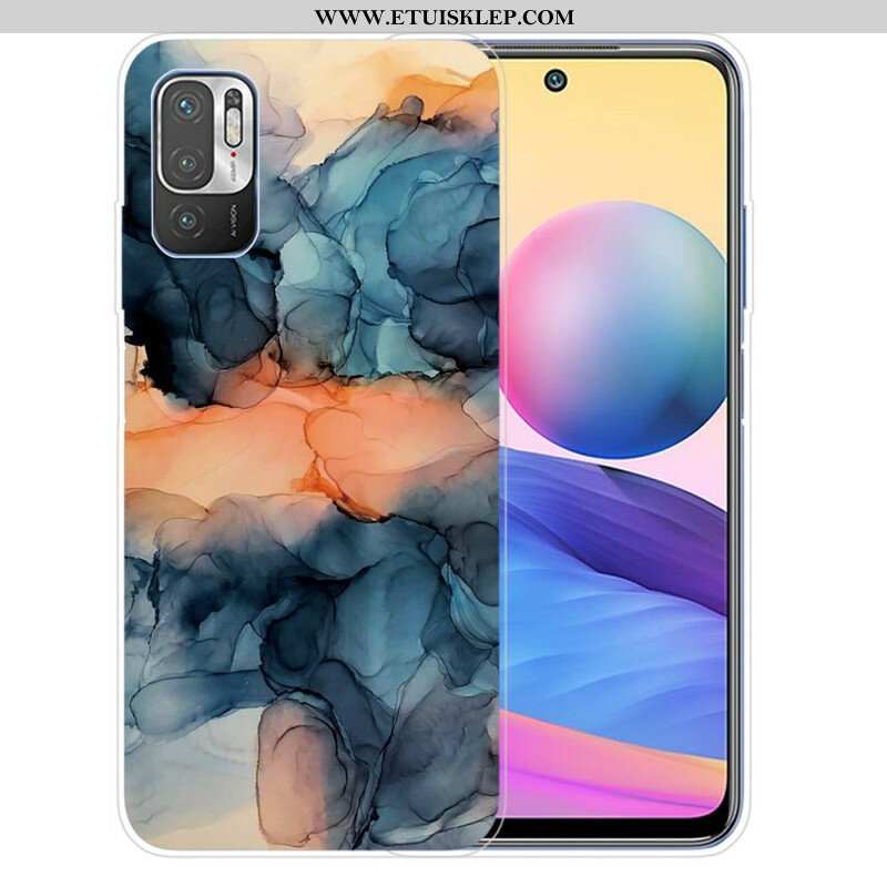 Etui do Xiaomi Redmi Note 10 5G Kolorowy Marmur